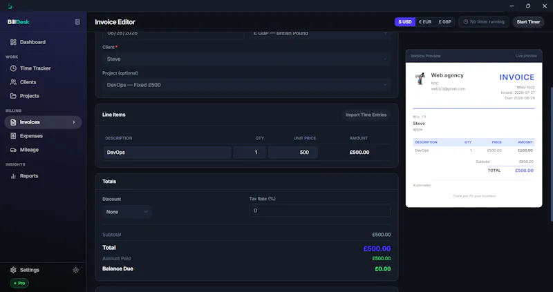 BillDesk screenshot 3