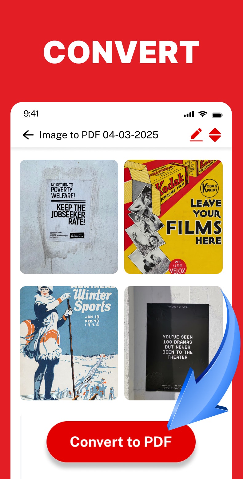 圖像到PDF轉換器 - 單擊將照片轉換為PDF！立即下載！ media 2