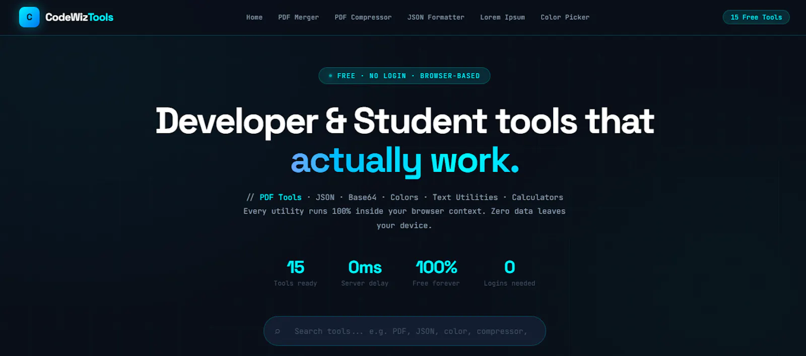 CodeWizTools screenshot 1