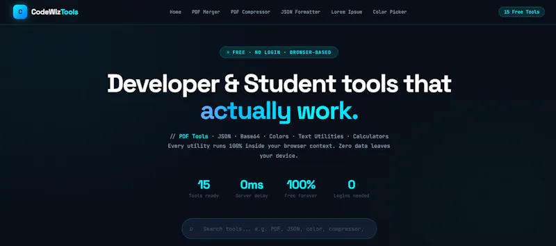 CodeWizTools screenshot 1