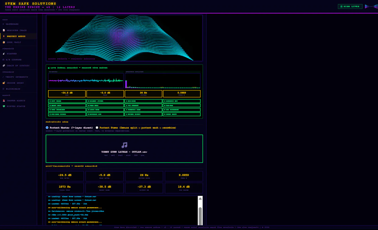 Tier Audio Protection screenshot 2
