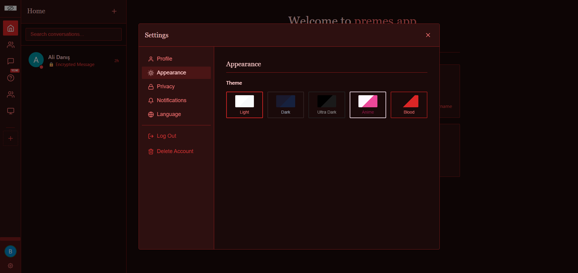 Premes-E2E_Message_system gallery image