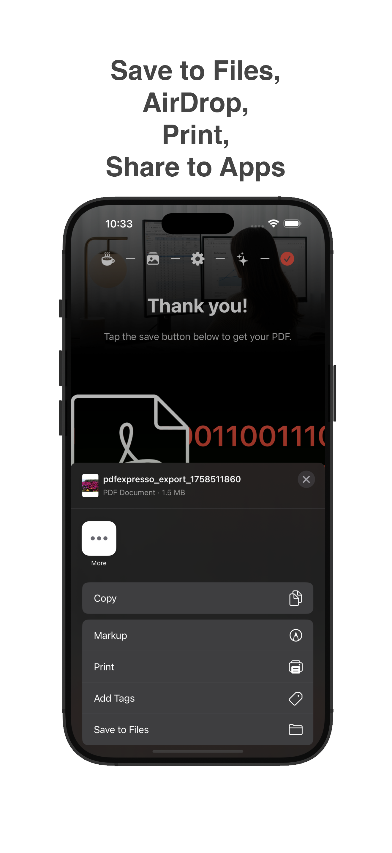 Média PDF Express - Créateur PDF rapide et rapide.Pas de téléchargements.Pas de bruit.Gratuit. 5