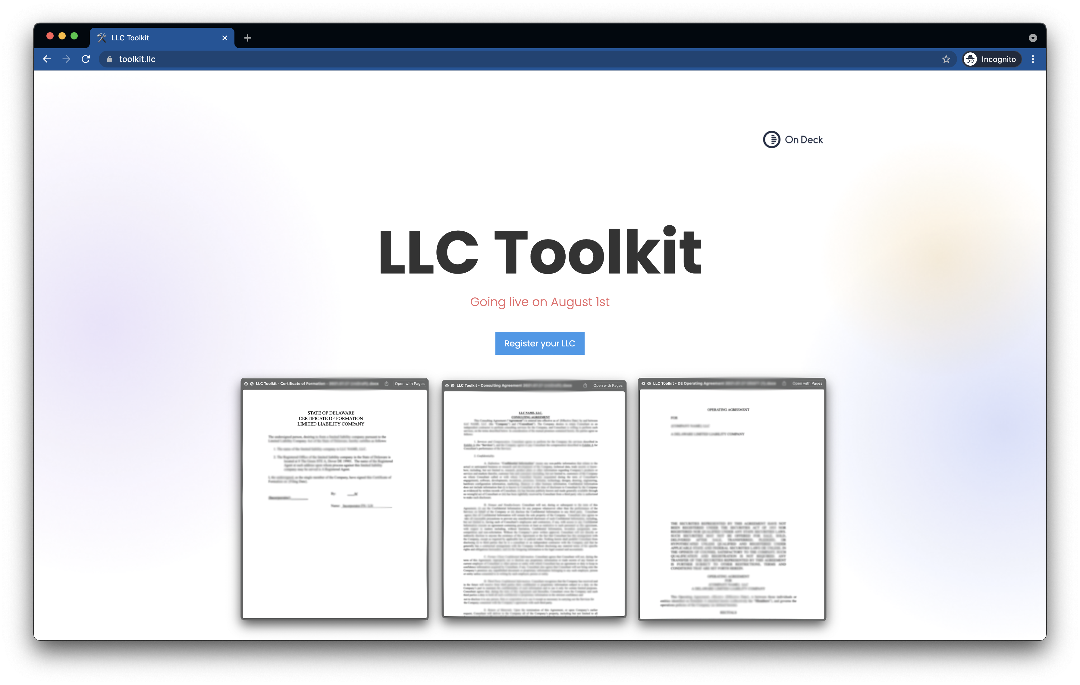 LLC Toolkit gallery image