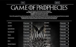 Game of Prophecies media 1