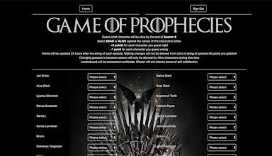 Game of Prophecies gallery image
