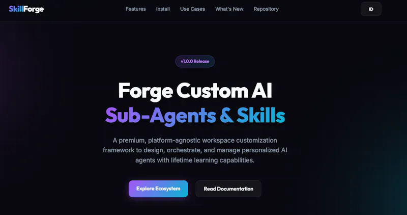 SkillForge screenshot 1