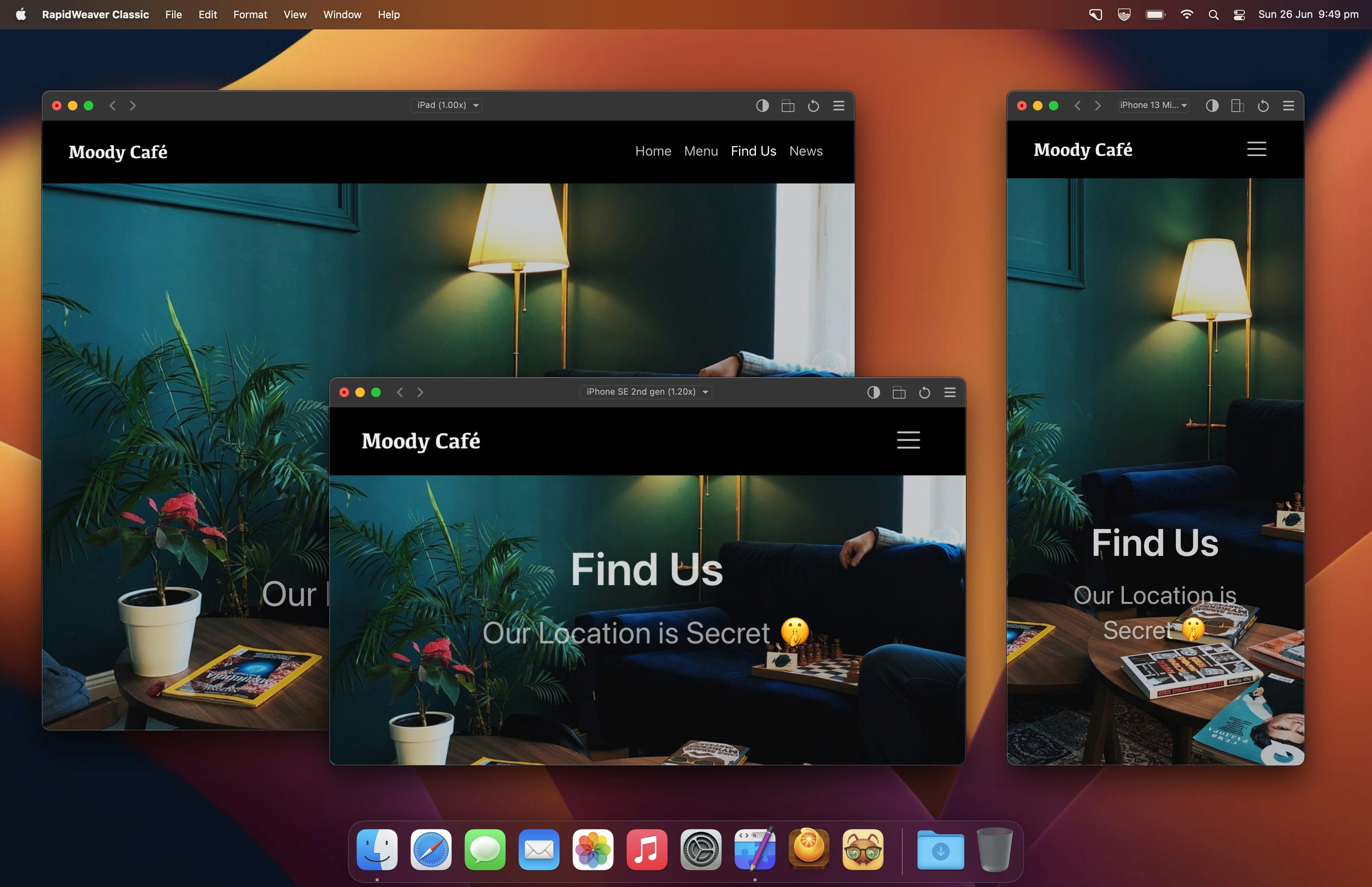 Rapidweaver Classic media 6