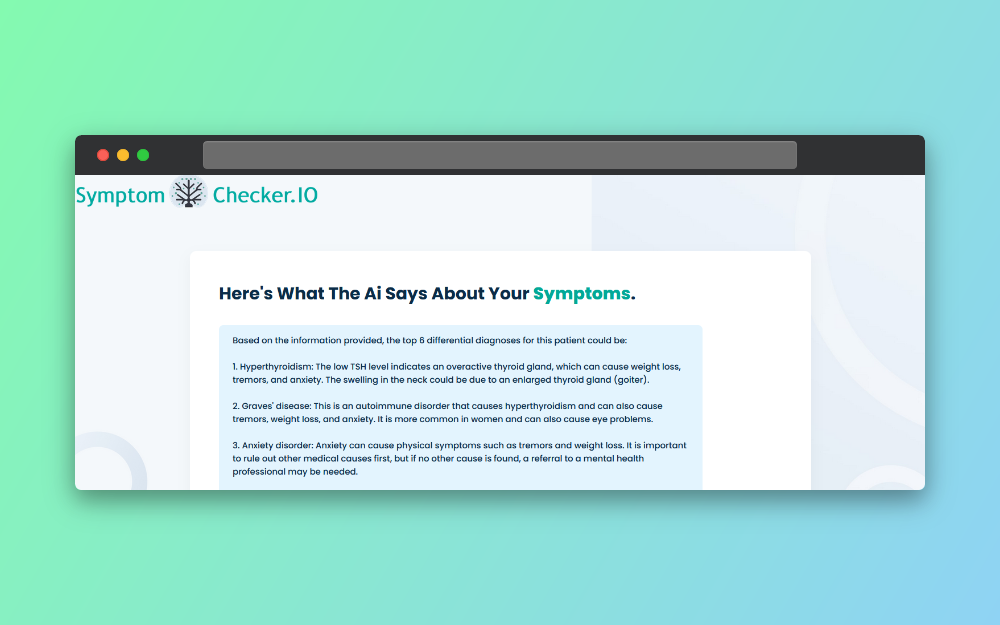 SymptomChecker.io media 2