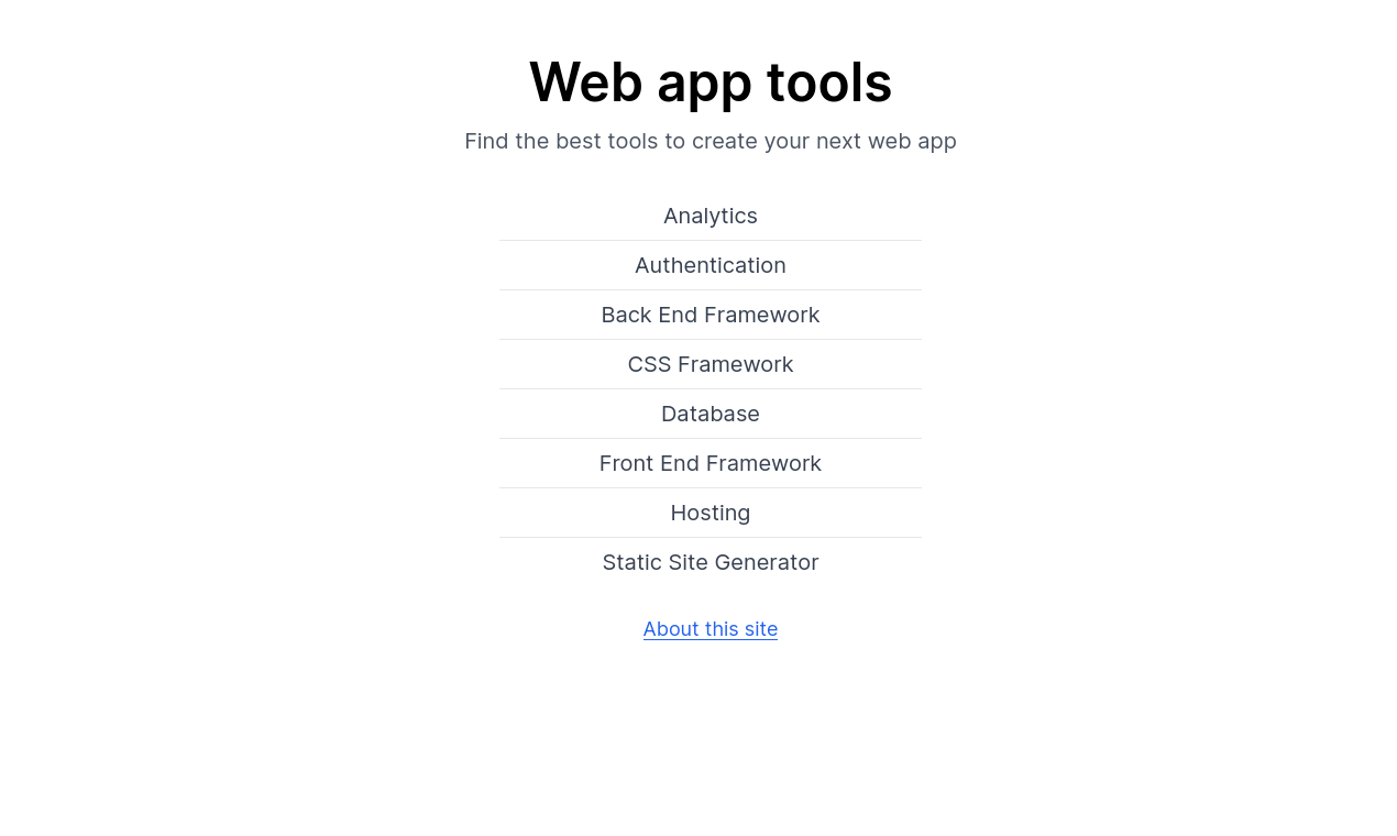 Web App Tools gallery image