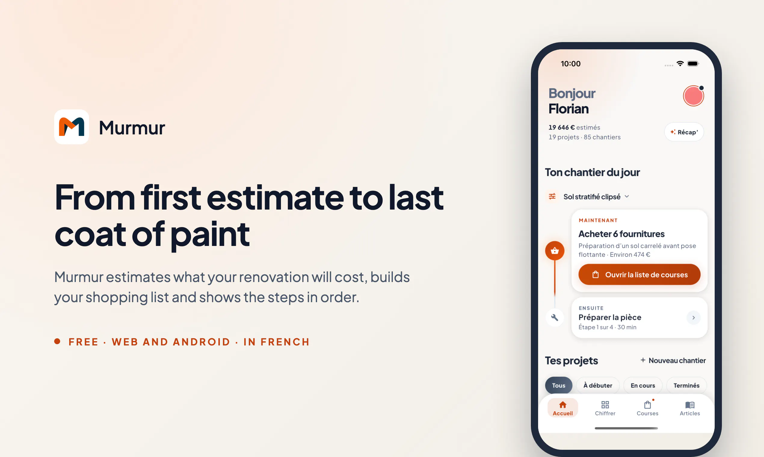 Murmur Renovation screenshot 1