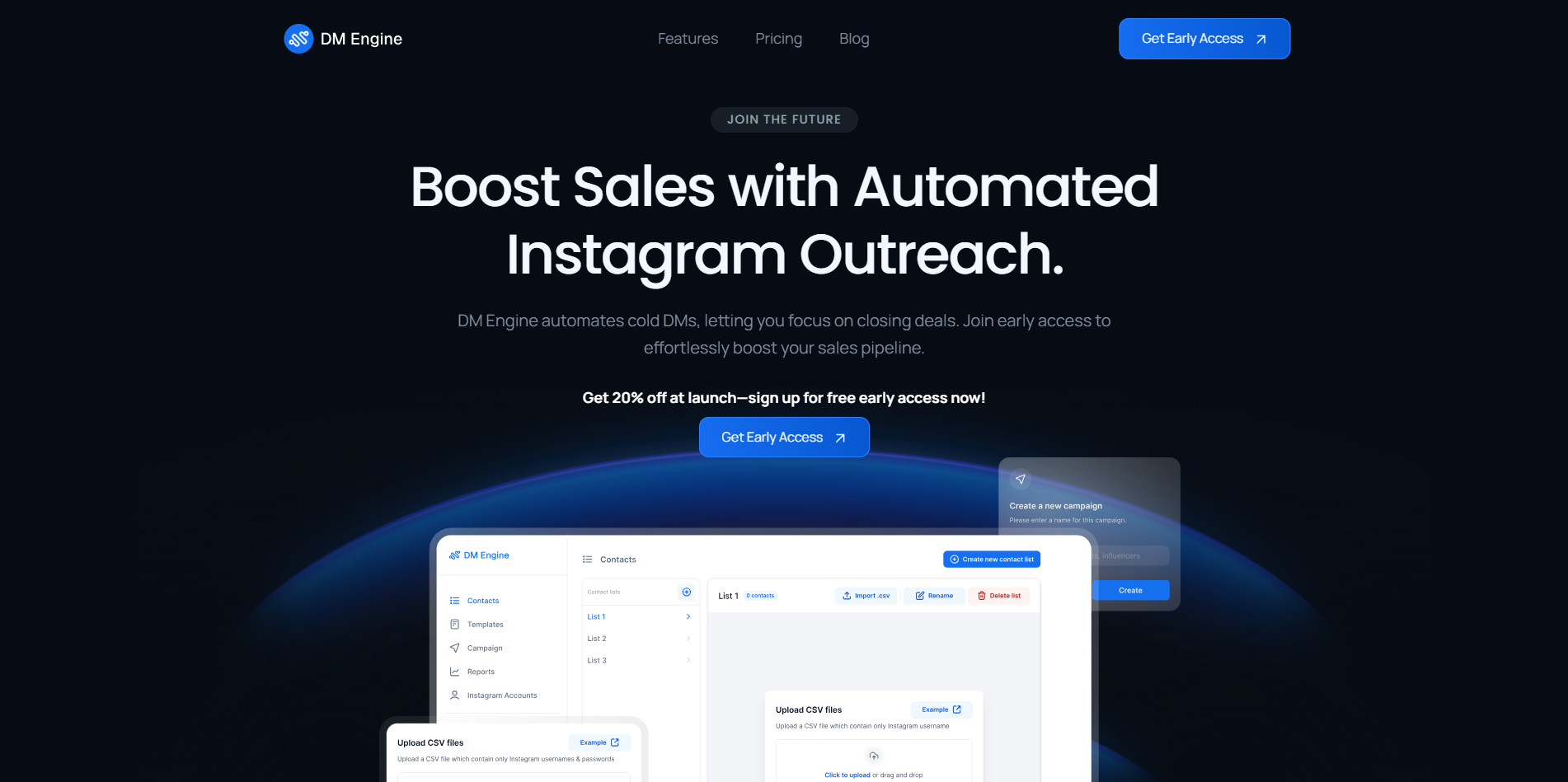 Media Enjin DM - Alat automasi jualan untuk menjadikan Instagram Outreach mudah 1