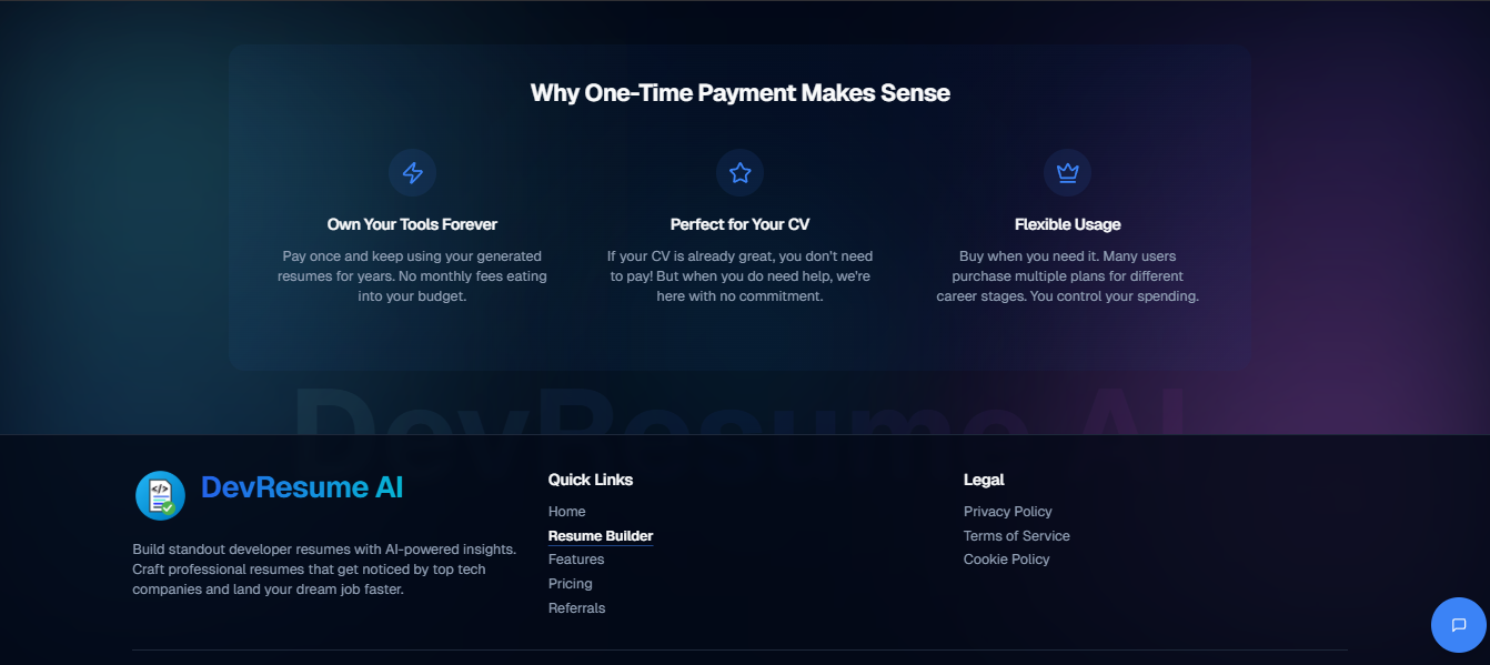 DevResume AI media 2