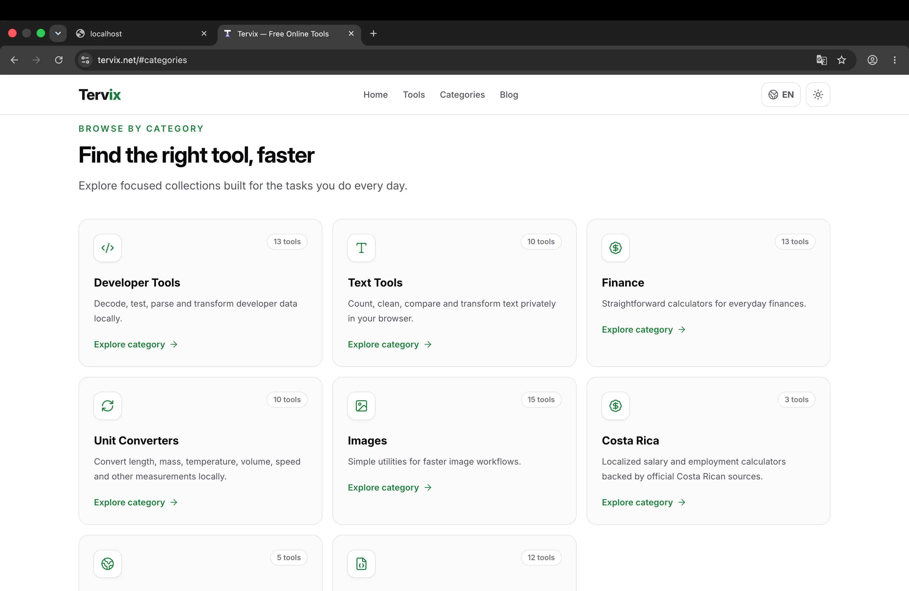 Tervix — Free Online Tools gallery image