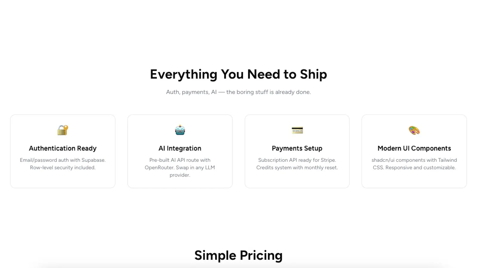 Next.js SaaS Starter Kit screenshot 3