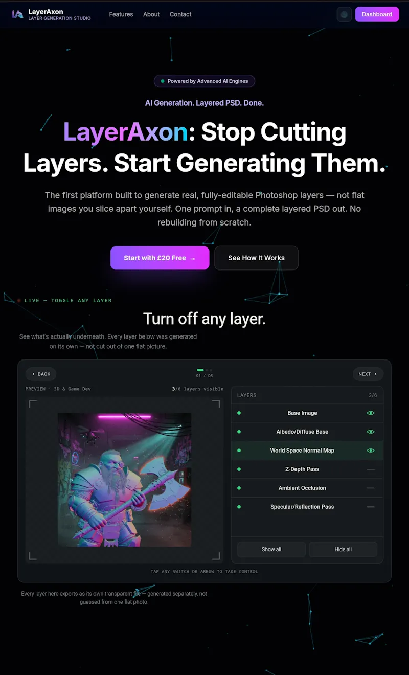 Layeraxon screenshot 2