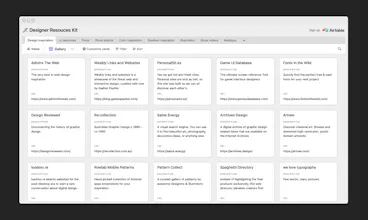 Designer Resource Kit gallery image
