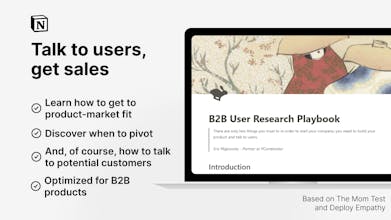 User Research Playbook for Notion gallery image