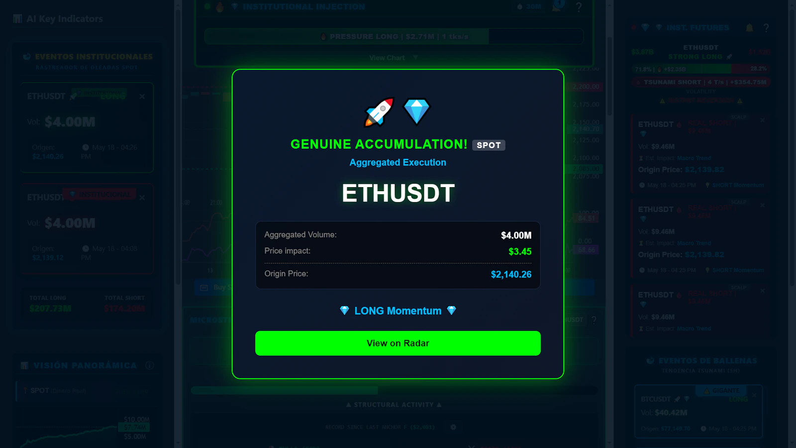 CryptoFlow Data screenshot 1