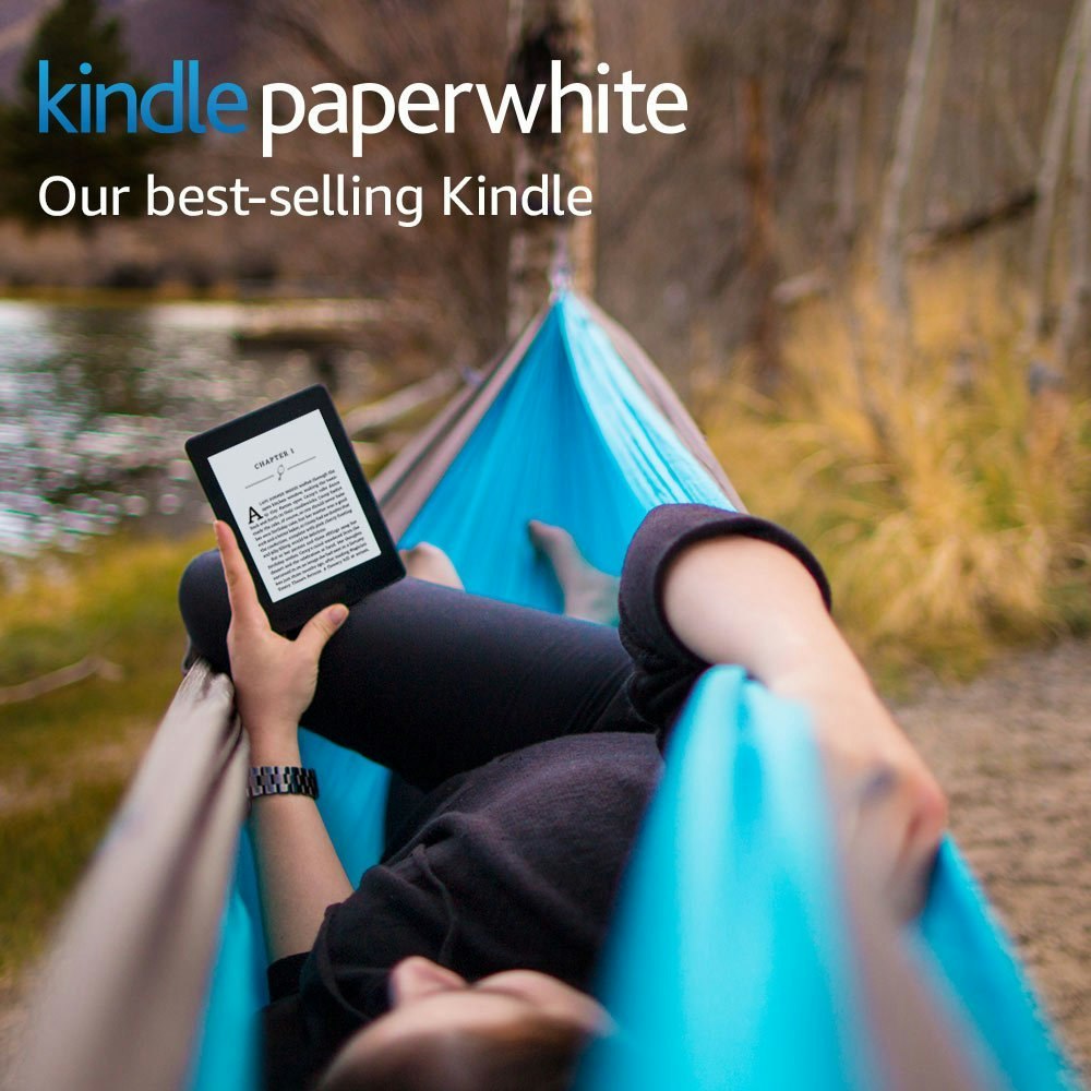 Kindle Paperwhite E-reader - White, 6" High-Resolution Display (300 ppi) with Built-in Light, Wi-Fi gallery image