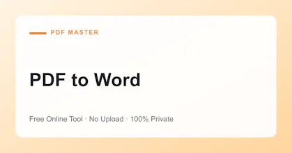 PDF Free Browser-Based PDF & Image Tools gallery image