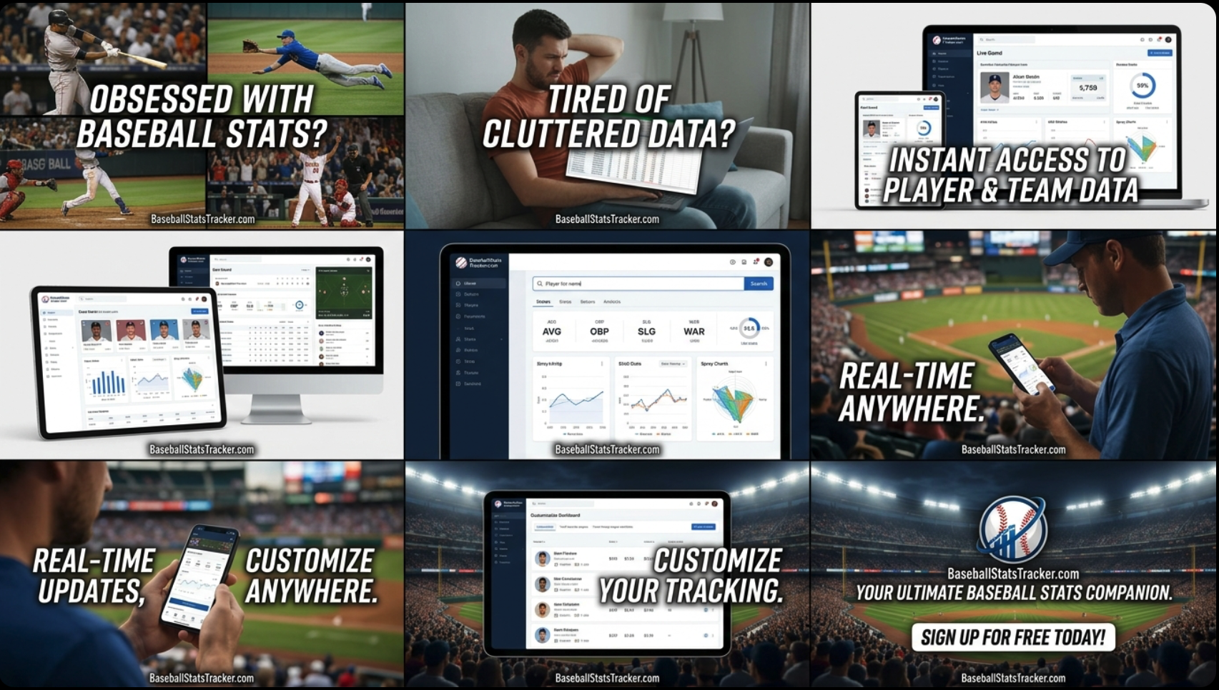 Baseball Stats Tracker gallery image