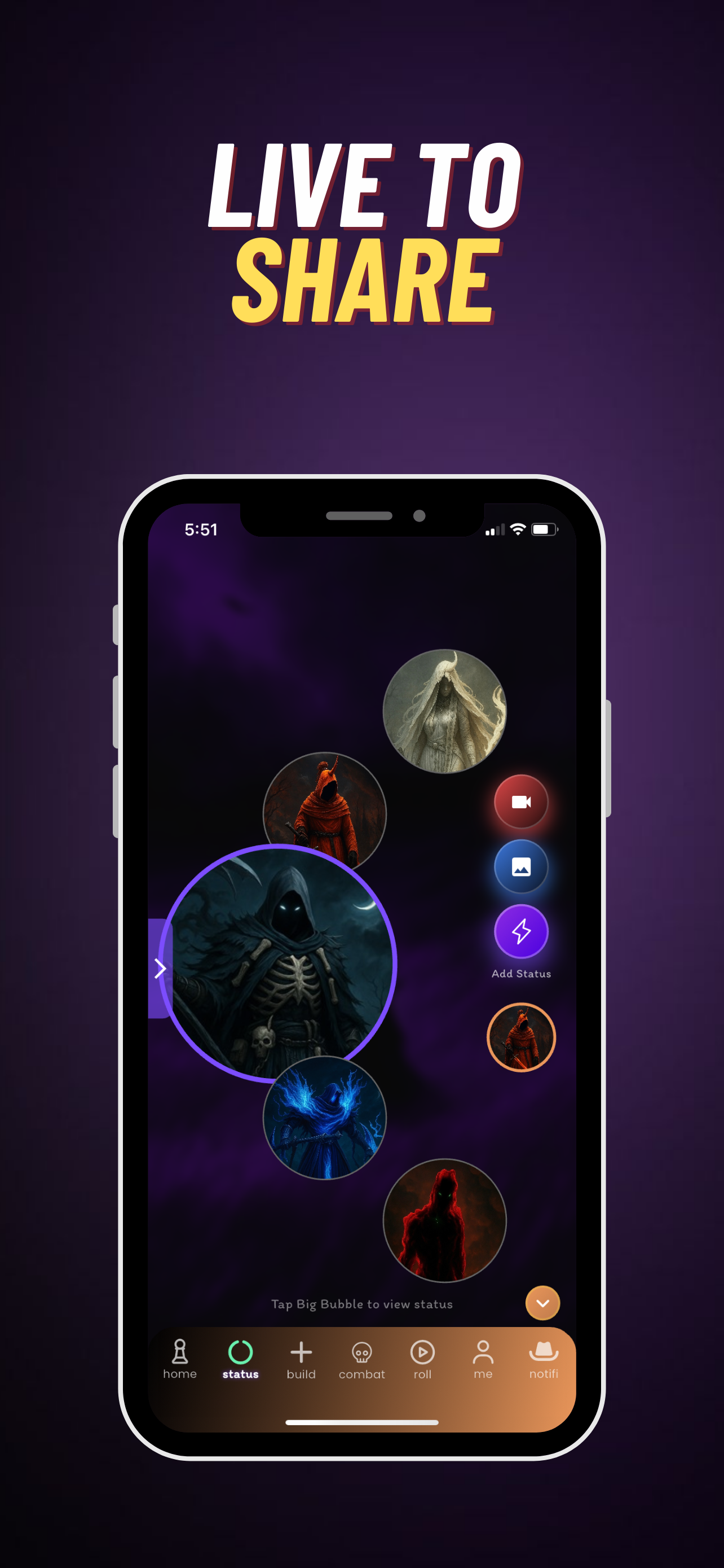 AuraChati : Anime arena media 9