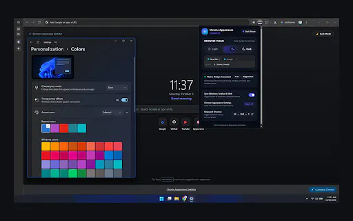 Chrome Appearance Switcher gallery image