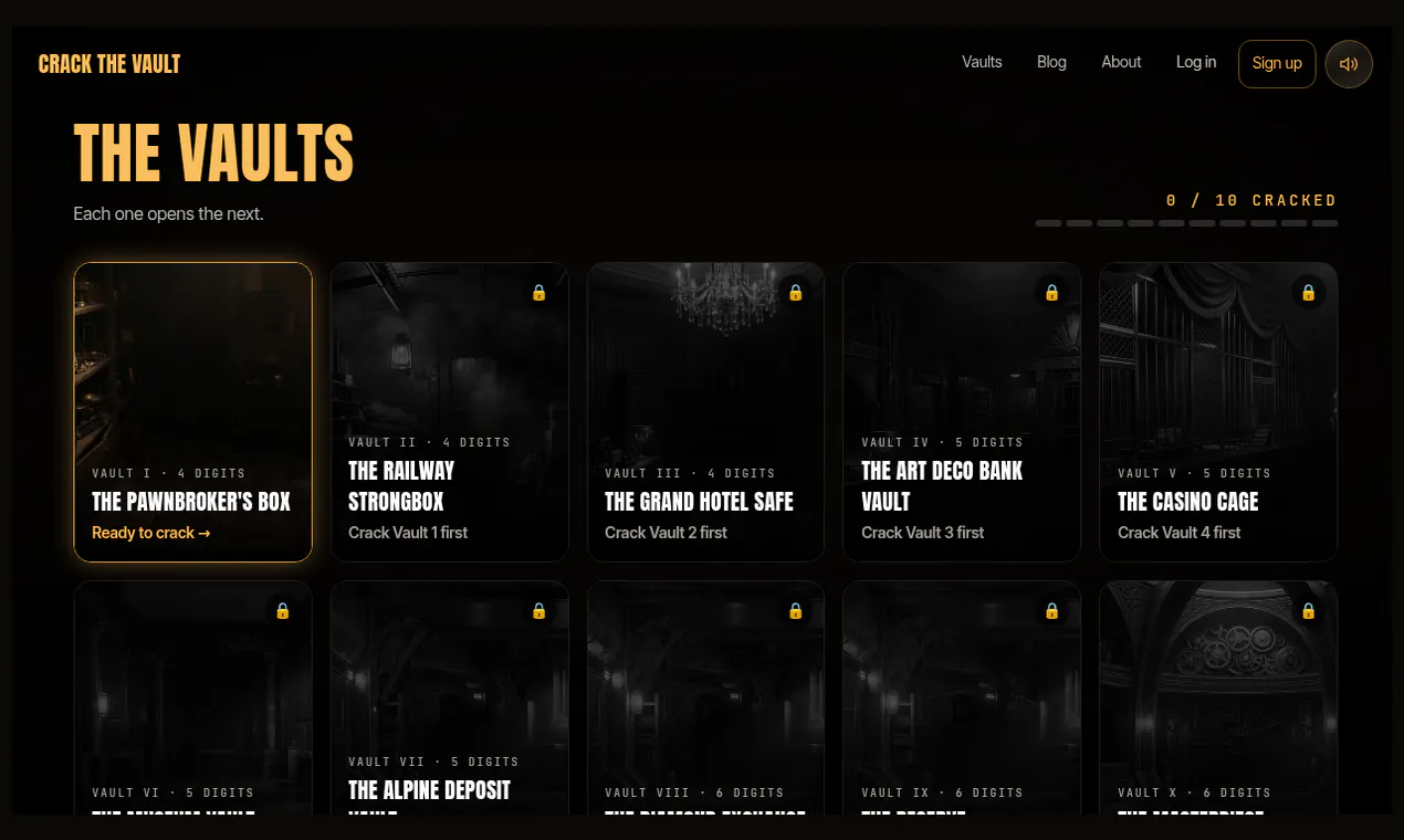 Crack the Vault gallery image