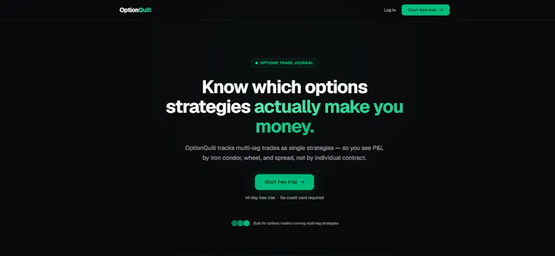 OptionQuill screenshot 1
