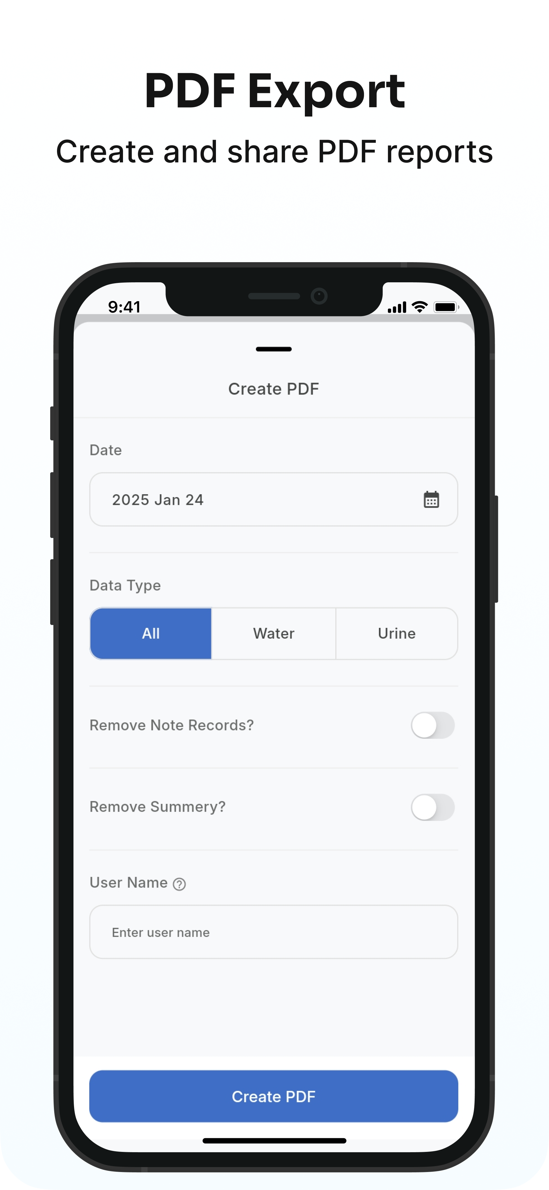 Uriflow - Urin -Tracker Medien 8