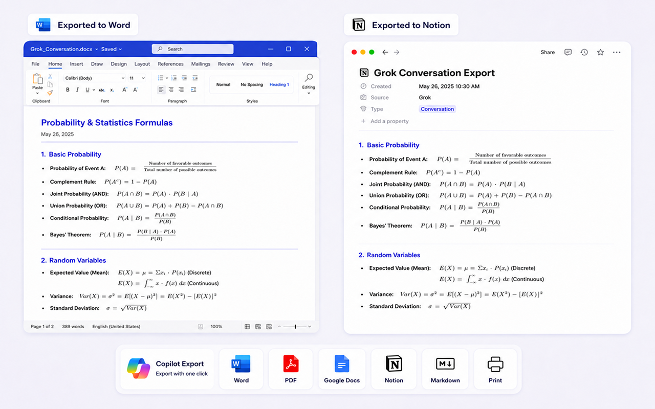 Microsoft Copilot Exporter gallery image
