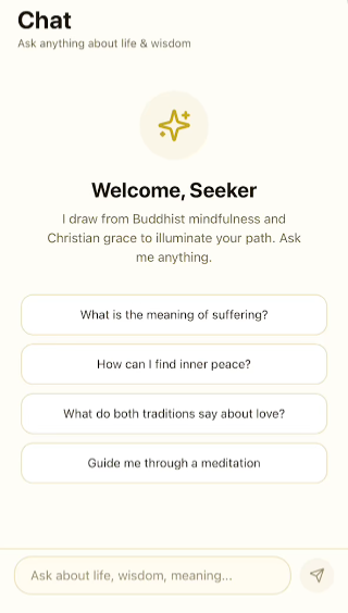 BuddhaChrist AI Companion gallery image