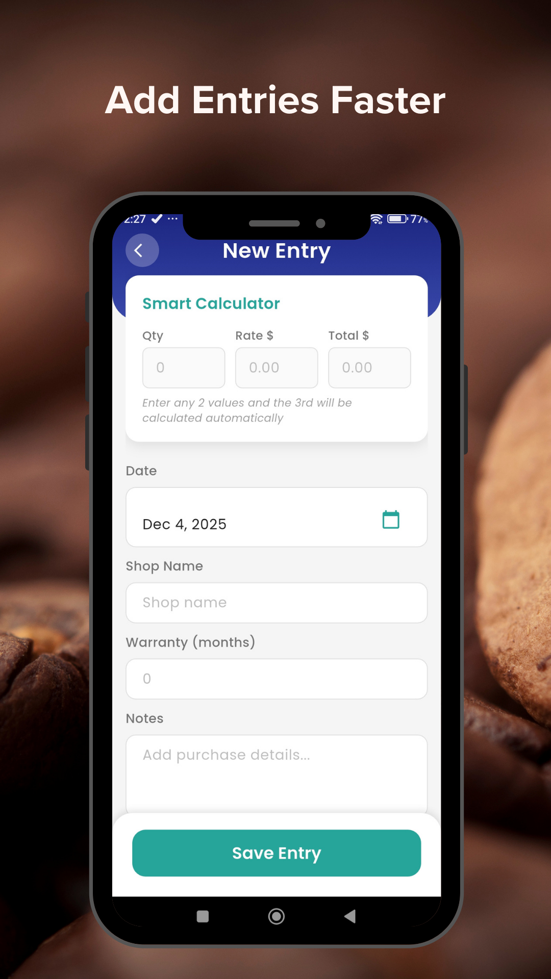 BuyVault – Track Purchases gallery image