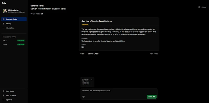 Tixly screenshot 3