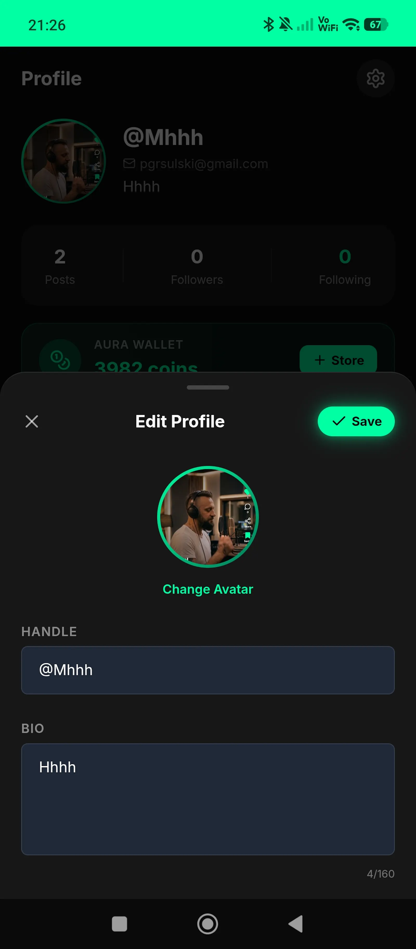 Aura screenshot 1