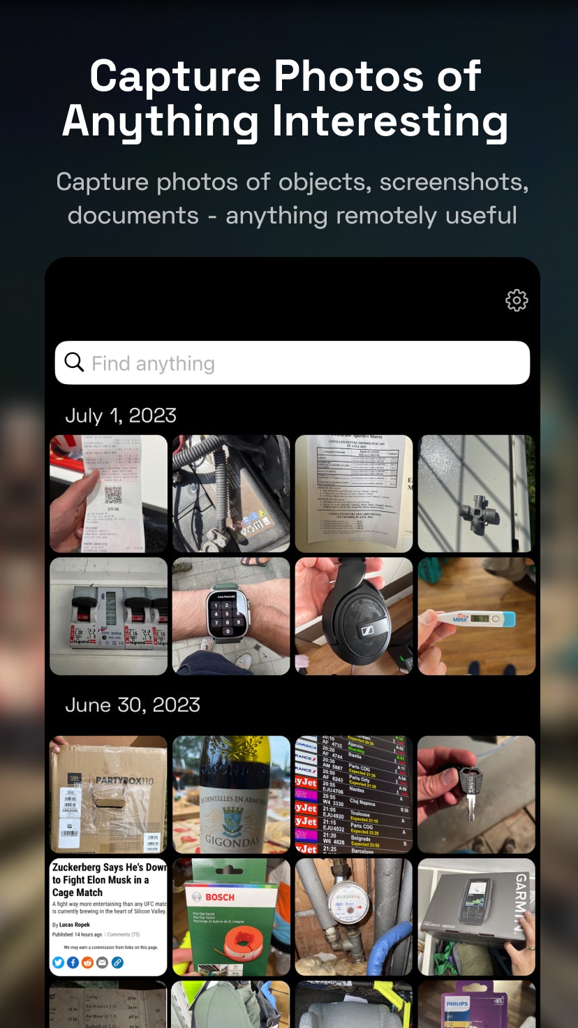 Neuralbox - Помните все, что вы видите с фотографиями и ИИ медиа 2