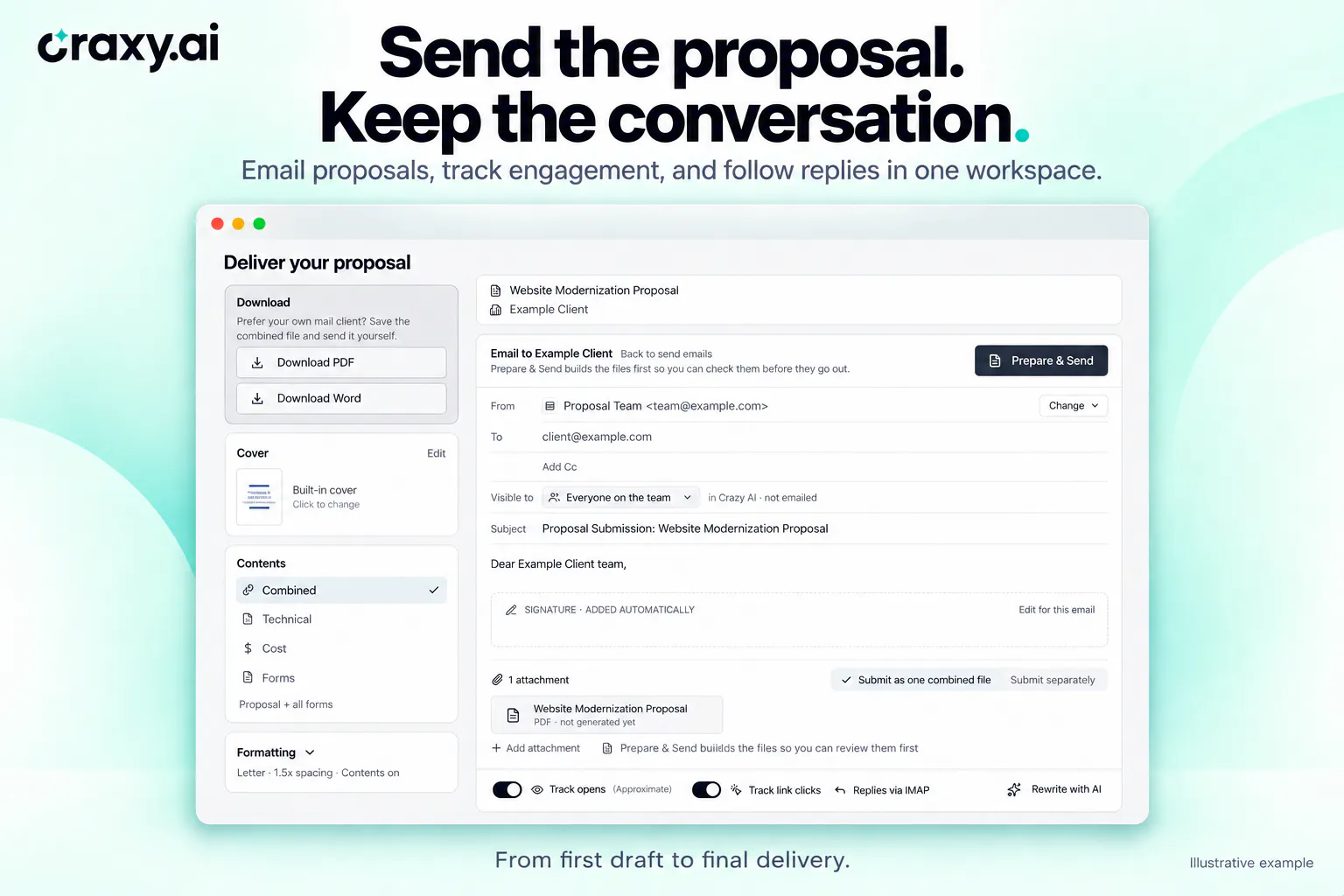 Craxy AI – AI Proposal Writer gallery image