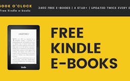 Book O' Clock - Free Kindle E-Books media 1
