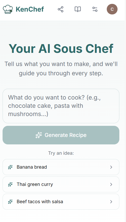 KenChef - Screenshot 2 showing product features and functionality