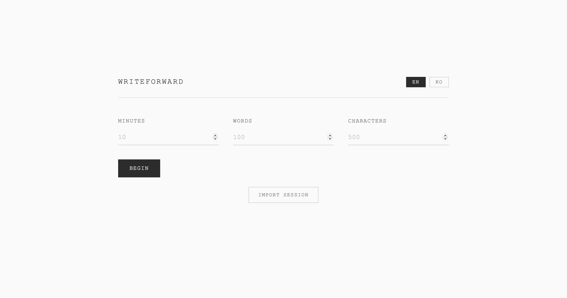 WriteForward - Screenshot 2 preview