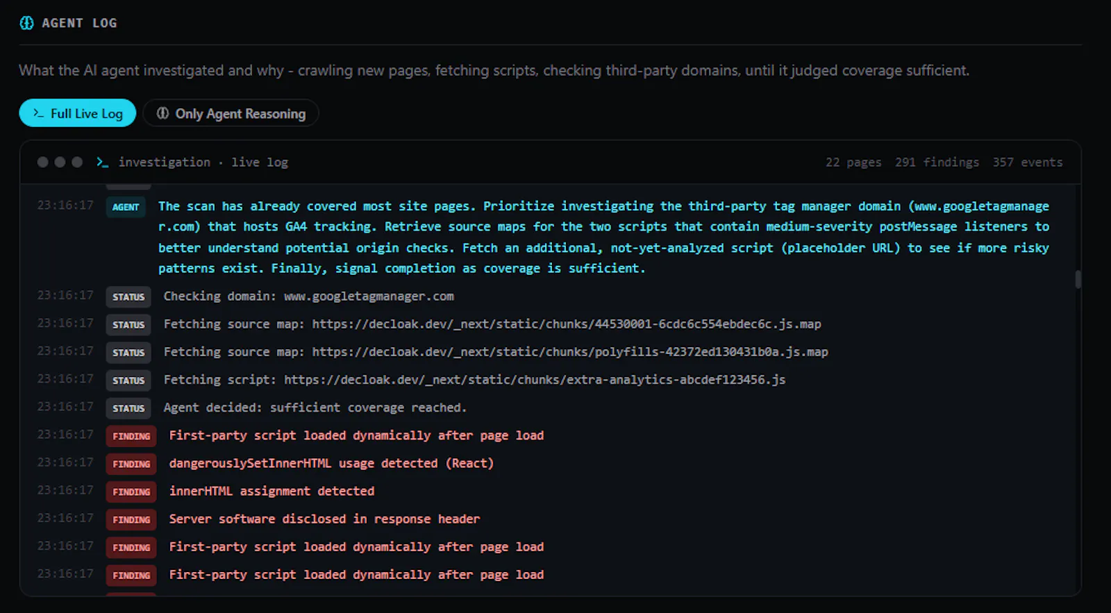 decloak.dev screenshot 2