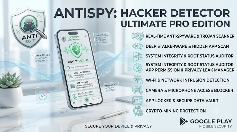 AntiSpy: Hacker Detector screenshot 1