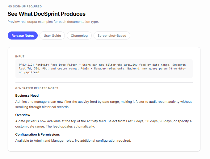 DocSprint gallery image