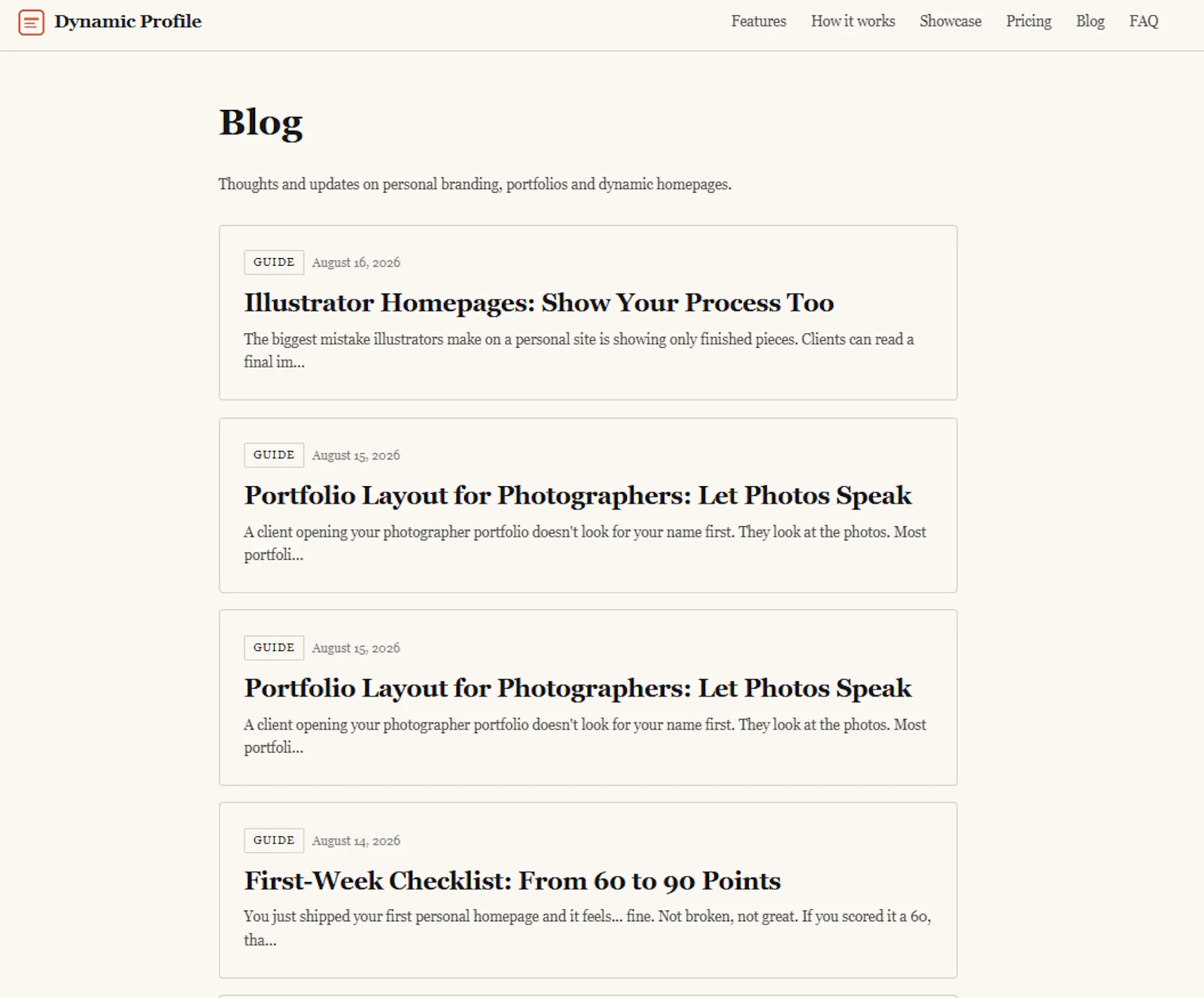 Dynamic Profile screenshot 5