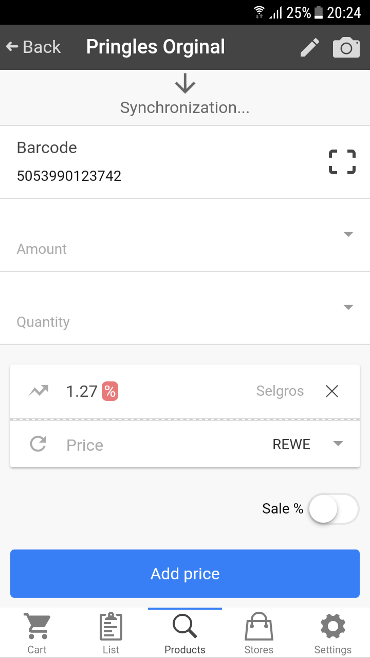 Comparator App - Pricedumper gallery image