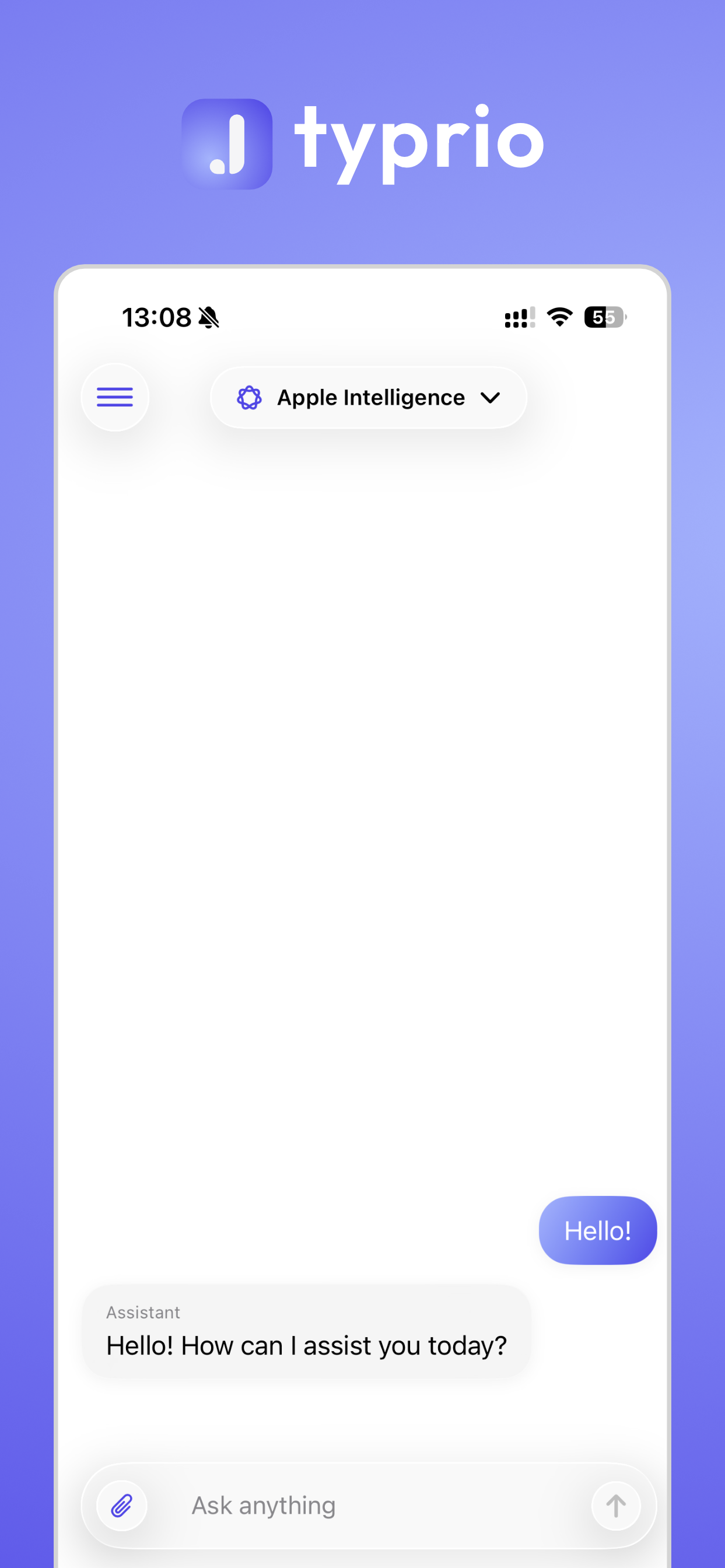 Typrio - Main product screenshot demonstrating key features and user interface