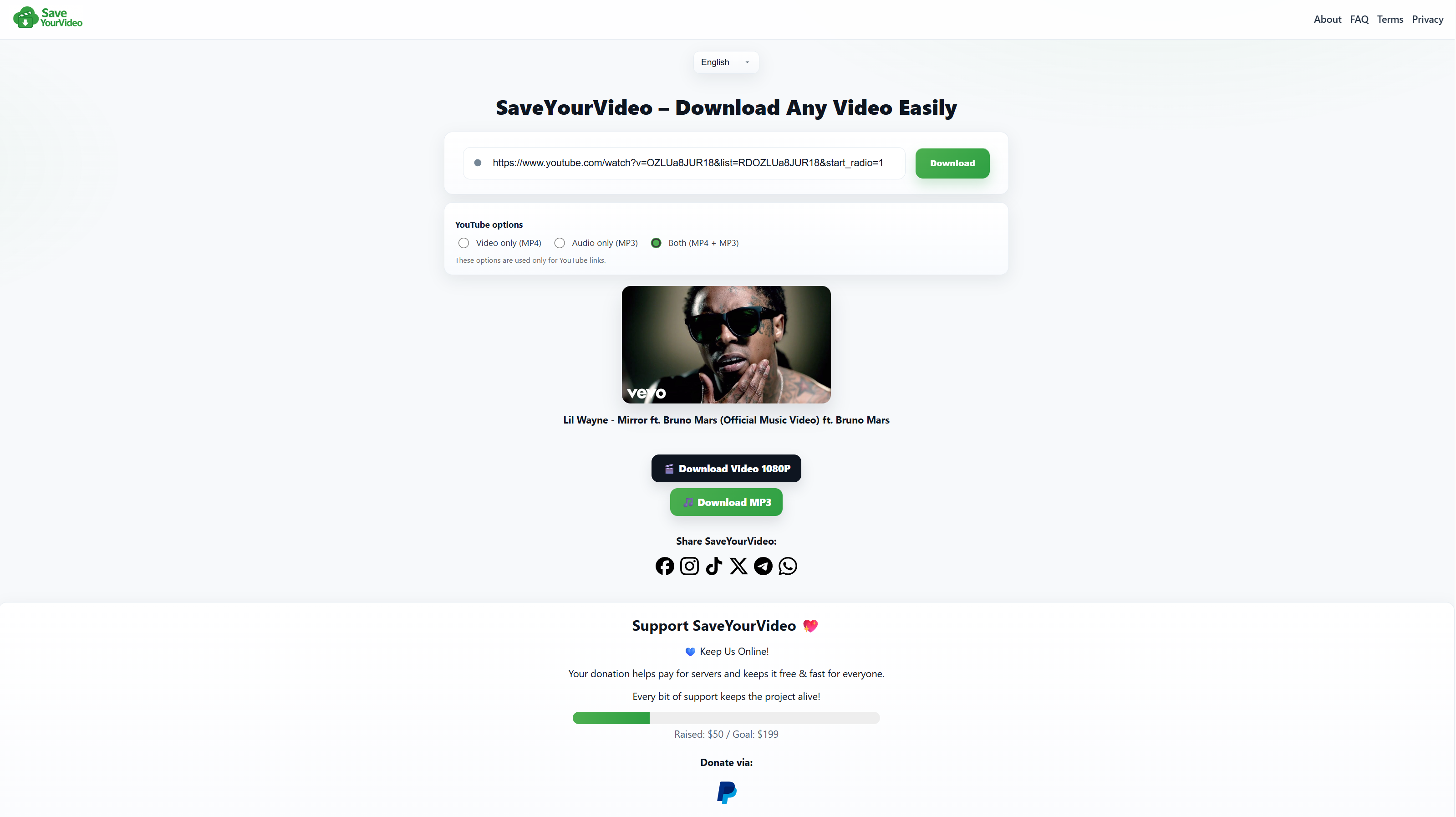 SaveYourVideo
