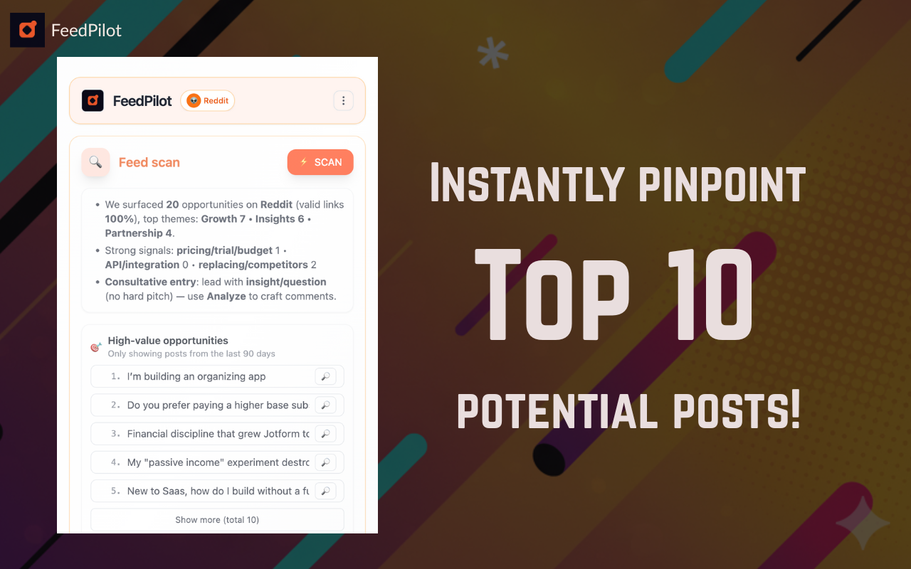 FeedPilot  gallery image