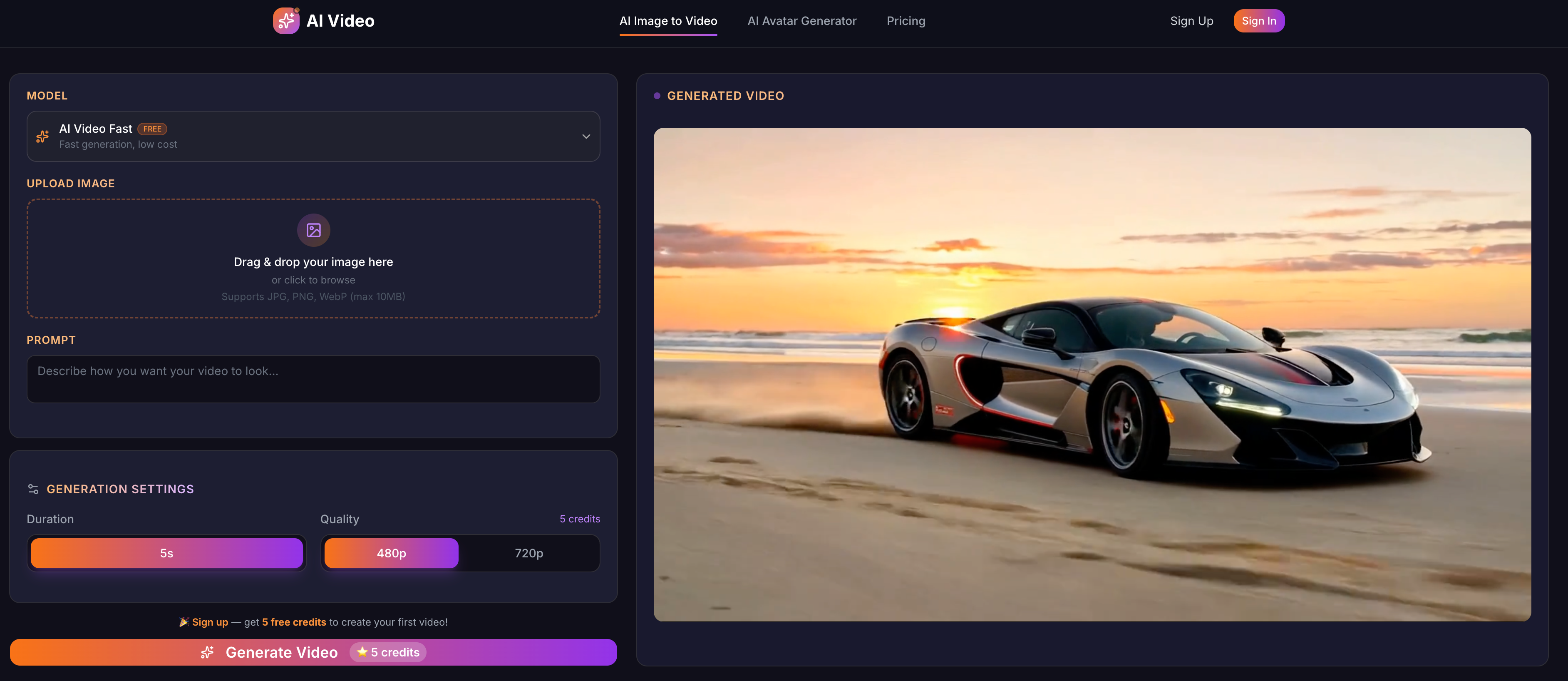  AI Image to Video gallery image